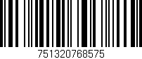 Código de barras (EAN, GTIN, SKU, ISBN): '751320768575'