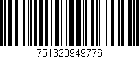 Código de barras (EAN, GTIN, SKU, ISBN): '751320949776'