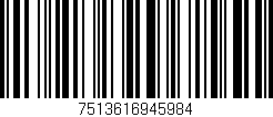 Código de barras (EAN, GTIN, SKU, ISBN): '7513616945984'