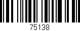 Código de barras (EAN, GTIN, SKU, ISBN): '75138'