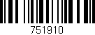 Código de barras (EAN, GTIN, SKU, ISBN): '751910'