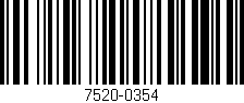 Código de barras (EAN, GTIN, SKU, ISBN): '7520-0354'