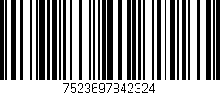 Código de barras (EAN, GTIN, SKU, ISBN): '7523697842324'