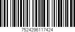 Código de barras (EAN, GTIN, SKU, ISBN): '7524296117424'