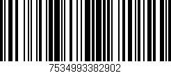 Código de barras (EAN, GTIN, SKU, ISBN): '7534993382902'