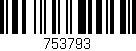 Código de barras (EAN, GTIN, SKU, ISBN): '753793'