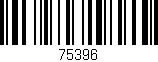 Código de barras (EAN, GTIN, SKU, ISBN): '75396'