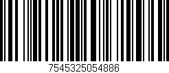 Código de barras (EAN, GTIN, SKU, ISBN): '7545325054886'