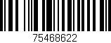 Código de barras (EAN, GTIN, SKU, ISBN): '75468622'