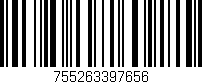 Código de barras (EAN, GTIN, SKU, ISBN): '755263397656'