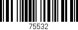 Código de barras (EAN, GTIN, SKU, ISBN): '75532'