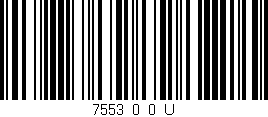Código de barras (EAN, GTIN, SKU, ISBN): '7553_0_0_U'