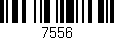 Código de barras (EAN, GTIN, SKU, ISBN): '7556'