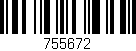 Código de barras (EAN, GTIN, SKU, ISBN): '755672'