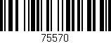 Código de barras (EAN, GTIN, SKU, ISBN): '75570'