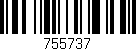 Código de barras (EAN, GTIN, SKU, ISBN): '755737'