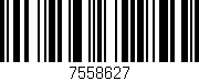 Código de barras (EAN, GTIN, SKU, ISBN): '7558627'