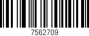 Código de barras (EAN, GTIN, SKU, ISBN): '7562709'