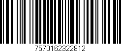 Código de barras (EAN, GTIN, SKU, ISBN): '7570162322812'