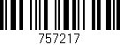 Código de barras (EAN, GTIN, SKU, ISBN): '757217'