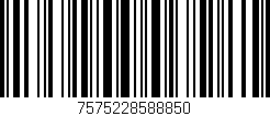 Código de barras (EAN, GTIN, SKU, ISBN): '7575228588850'