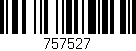 Código de barras (EAN, GTIN, SKU, ISBN): '757527'