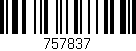 Código de barras (EAN, GTIN, SKU, ISBN): '757837'