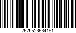 Código de barras (EAN, GTIN, SKU, ISBN): '7579523564151'