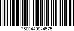 Código de barras (EAN, GTIN, SKU, ISBN): '7580440944575'