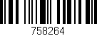 Código de barras (EAN, GTIN, SKU, ISBN): '758264'