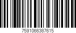 Código de barras (EAN, GTIN, SKU, ISBN): '7591066387615'