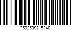 Código de barras (EAN, GTIN, SKU, ISBN): '7592589215348'