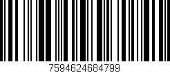 Código de barras (EAN, GTIN, SKU, ISBN): '7594624684799'
