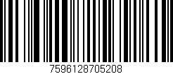 Código de barras (EAN, GTIN, SKU, ISBN): '7596128705208'