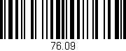 Código de barras (EAN, GTIN, SKU, ISBN): '76.09'