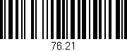 Código de barras (EAN, GTIN, SKU, ISBN): '76.21'