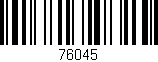 Código de barras (EAN, GTIN, SKU, ISBN): '76045'