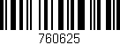 Código de barras (EAN, GTIN, SKU, ISBN): '760625'