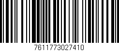 Código de barras (EAN, GTIN, SKU, ISBN): '7611773027410'