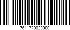 Código de barras (EAN, GTIN, SKU, ISBN): '7611773029308'