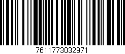 Código de barras (EAN, GTIN, SKU, ISBN): '7611773032971'