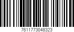 Código de barras (EAN, GTIN, SKU, ISBN): '7611773048323'