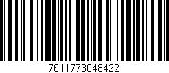 Código de barras (EAN, GTIN, SKU, ISBN): '7611773048422'