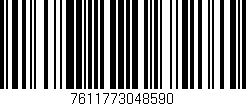 Código de barras (EAN, GTIN, SKU, ISBN): '7611773048590'