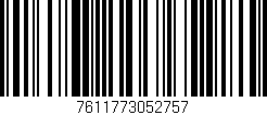 Código de barras (EAN, GTIN, SKU, ISBN): '7611773052757'