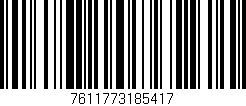 Código de barras (EAN, GTIN, SKU, ISBN): '7611773185417'
