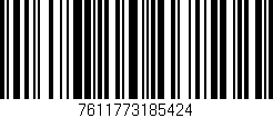 Código de barras (EAN, GTIN, SKU, ISBN): '7611773185424'