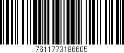 Código de barras (EAN, GTIN, SKU, ISBN): '7611773186605'