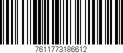 Código de barras (EAN, GTIN, SKU, ISBN): '7611773186612'