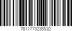 Código de barras (EAN, GTIN, SKU, ISBN): '7611773235532'